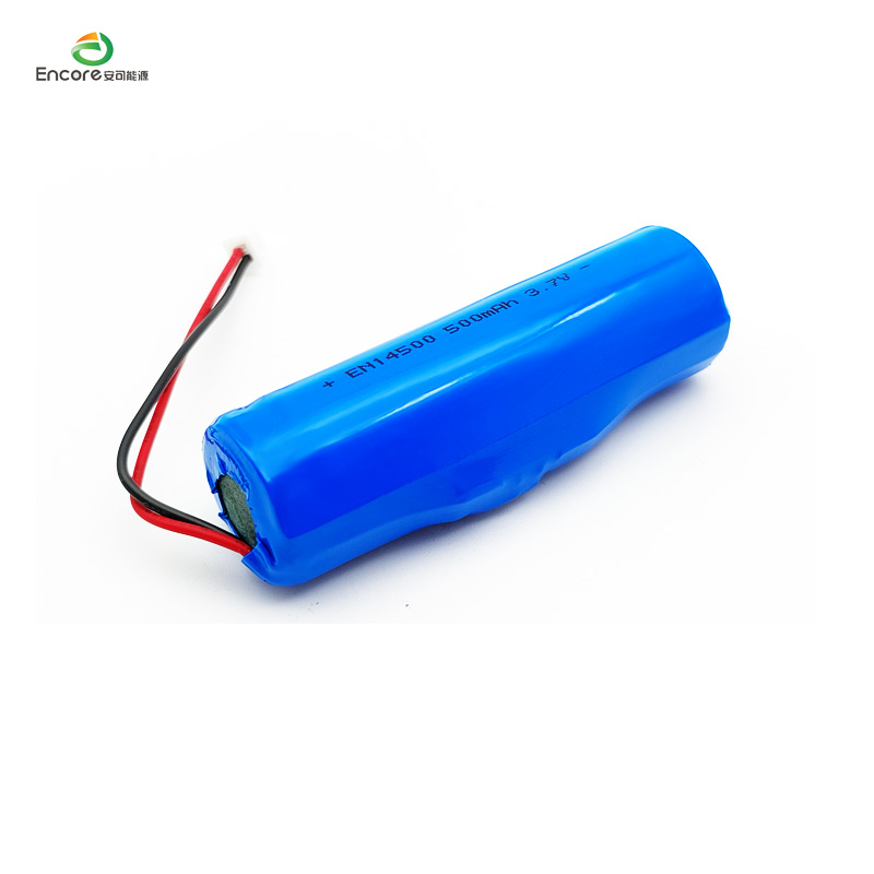 ແບດເຕີຣີ້ມາດຕະຖານ lipo 14500 800mah