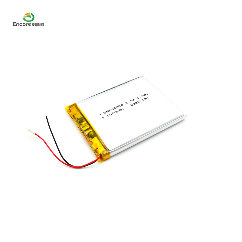 ແບັດເຕີຣີ 3.7v 1000mah Li Polymer