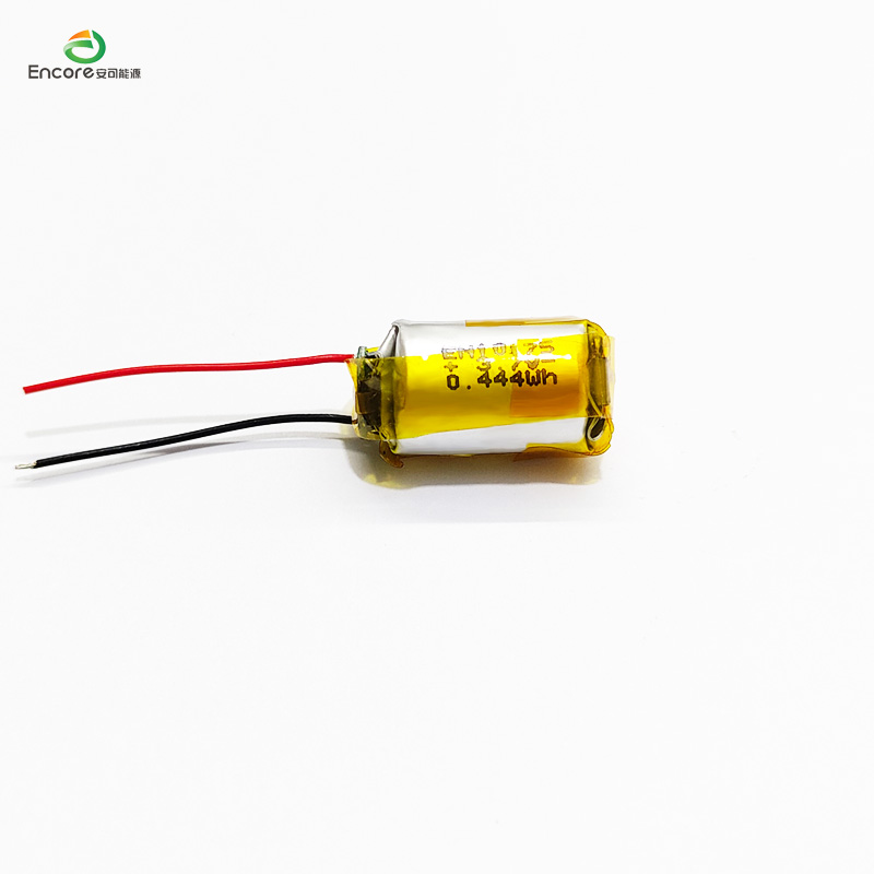 ຫມໍ້ໄຟ lithium polymer 3.7v 120mah