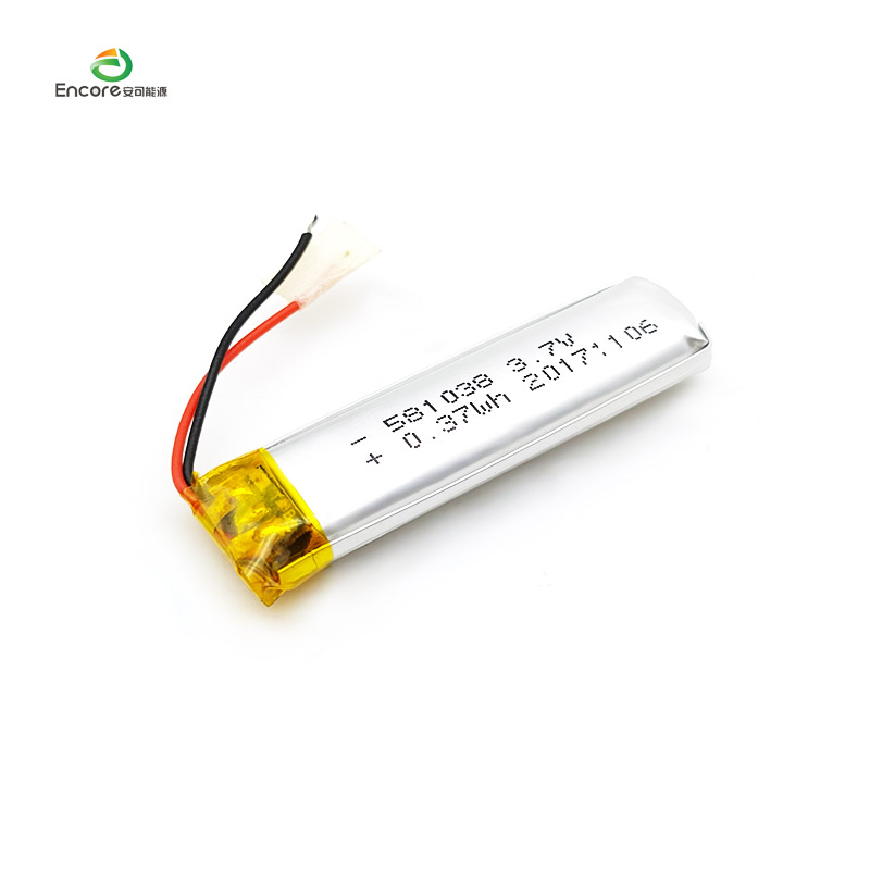 ແບດເຕີຣີ້ມາດຕະຖານ Li Polymer 3.7v 180mah