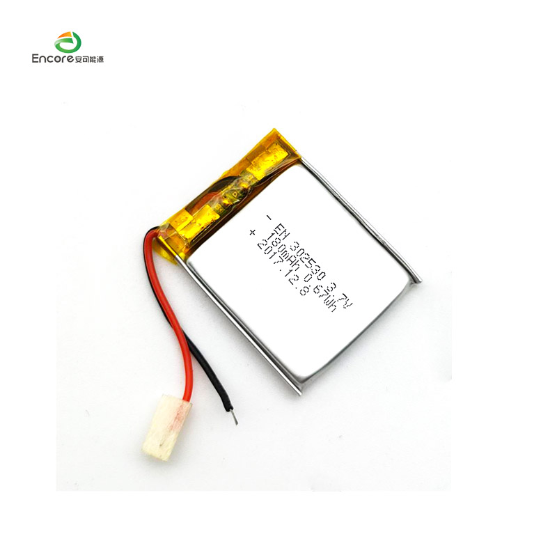 ແບດເຕີຣີ້ LiPo 3.7v 180mah ສໍາລັບຄວາມງາມ