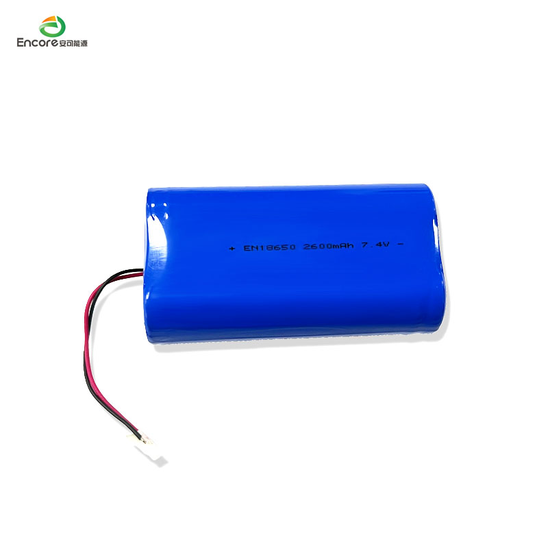 ແບດເຕີຣີ້ມາດຕະຖານ 3.7v 2600mah18650 Li-ion