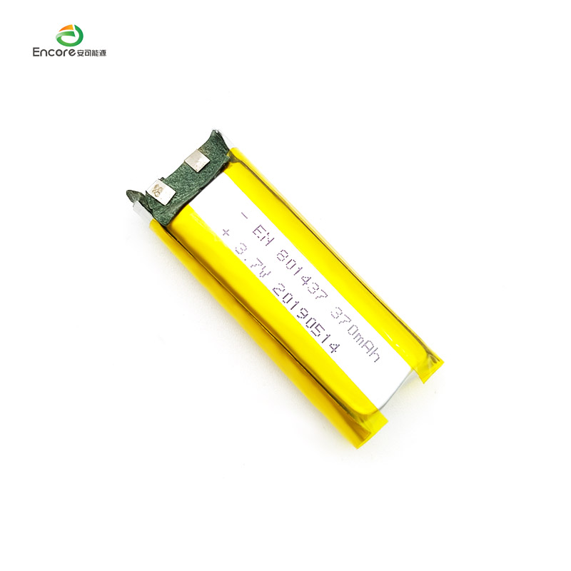 ແບດເຕີຣີ້ມາດຕະຖານ Li Polymer 3.7v 370mah