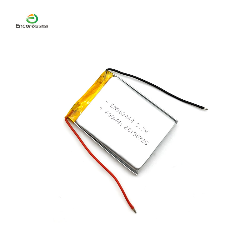 ແບດເຕີຣີ້ມາດຕະຖານ Lipo 3.7V 600mah