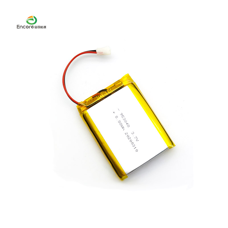 953848 2400mAh 3.7v ຊ່ອງ lipo ສາກໄຟໄດ້